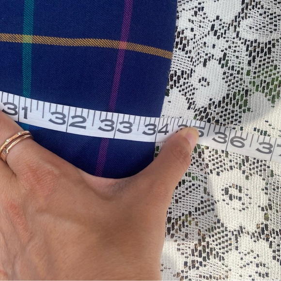 New NWT Florence Eiseman kids long sleeve collar blue grid back to school dress - Picture 16 of 16